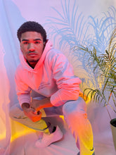 Load image into Gallery viewer, Light Pink Monstera Hoodie